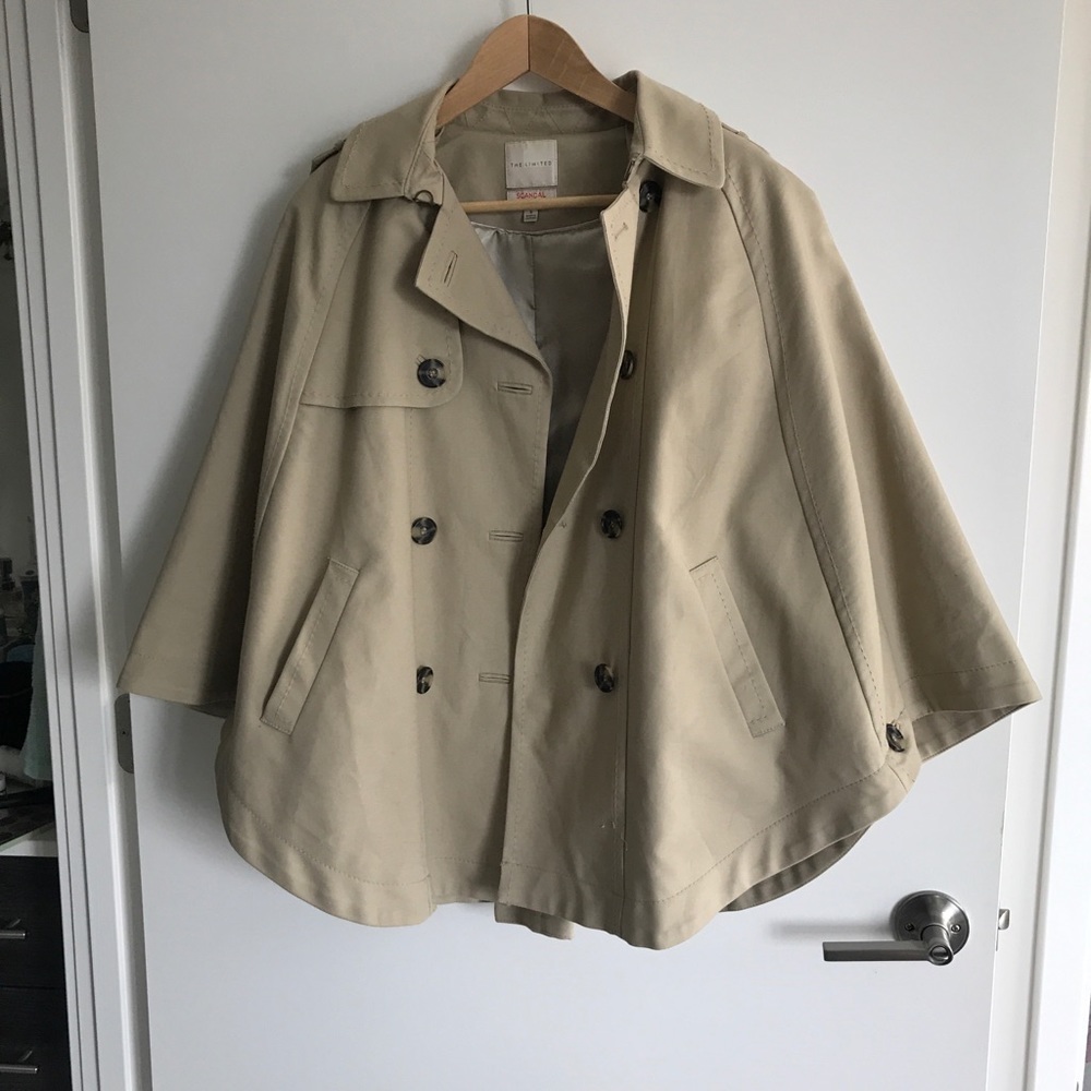 The Limited Scandal Collection Trench Cape